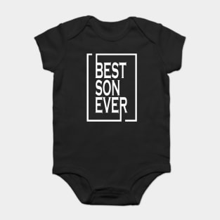 Best Son Ever Matching Gift Baby Bodysuit